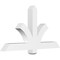 Ekena Millwork Redmond Architectural Grade PVC Gable Bracket, 48"W x 26"H x 4"D x 4"F, 13/12 Pitch GBP048X26X0404RED00 - alternate 1